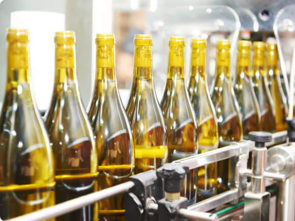 Wine bottles